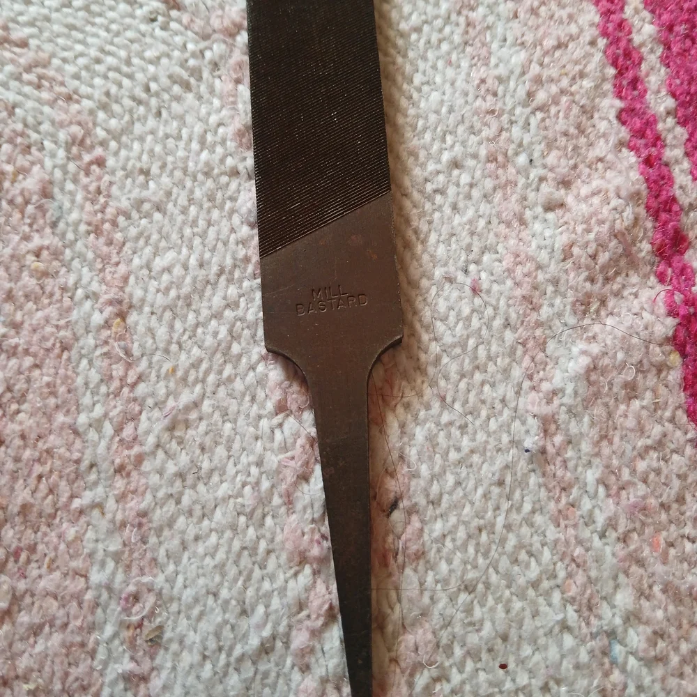 Vintage Nichclson 15 Inch Metal File Smooth USA MADE‎